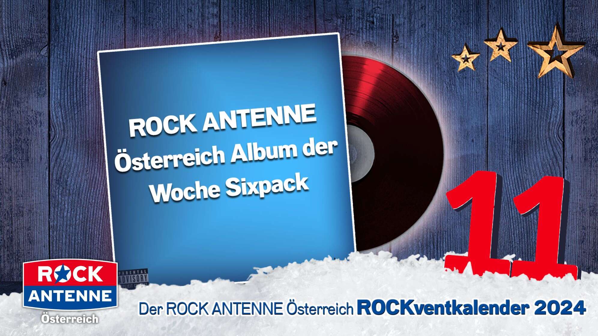 Rockventskalender Türchen 11: ROCK ANTENNE Österreich Album der Woche-Sixpack
