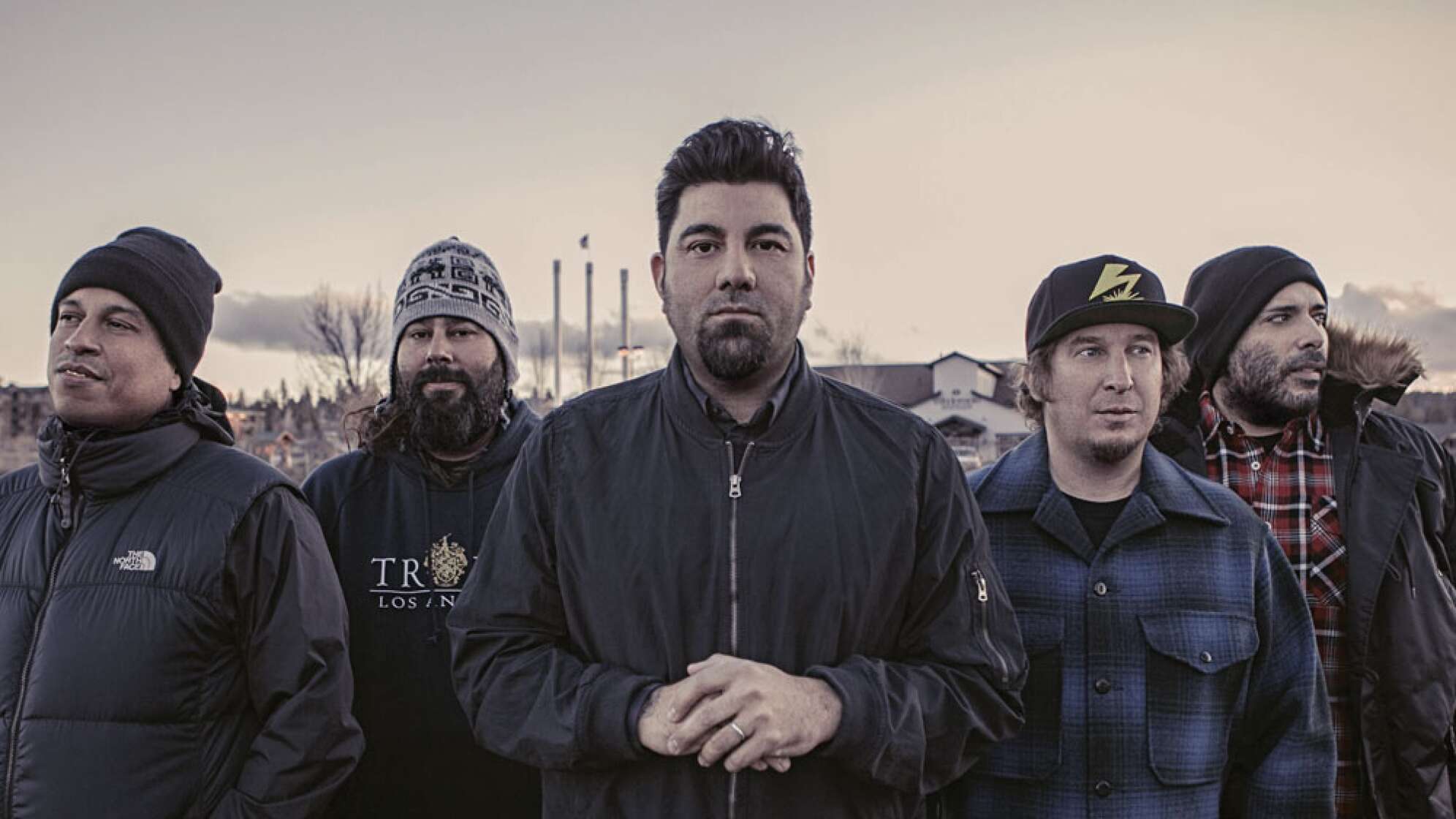 Deftones als Gruppenbild