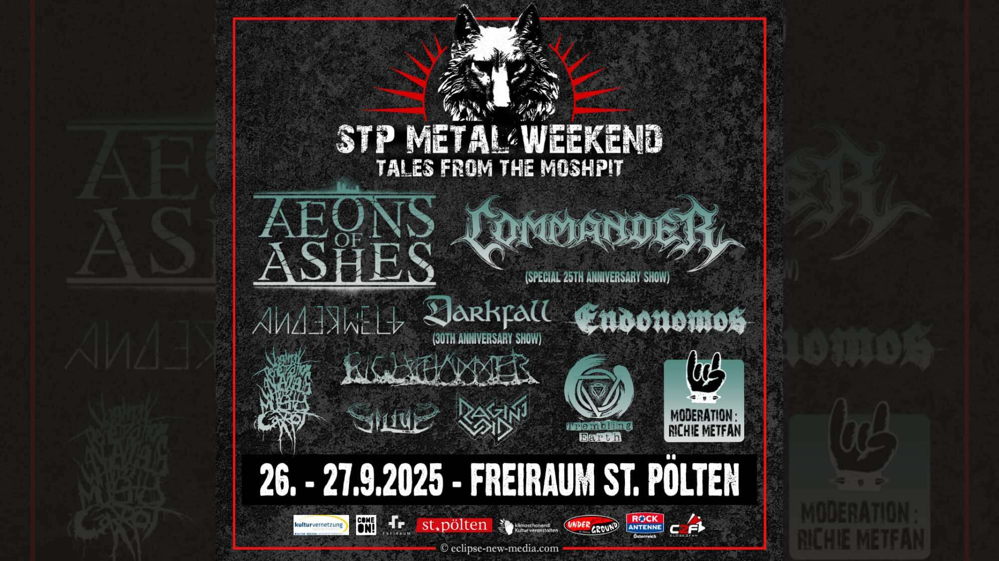 Plakat STP Metalweekend 2025