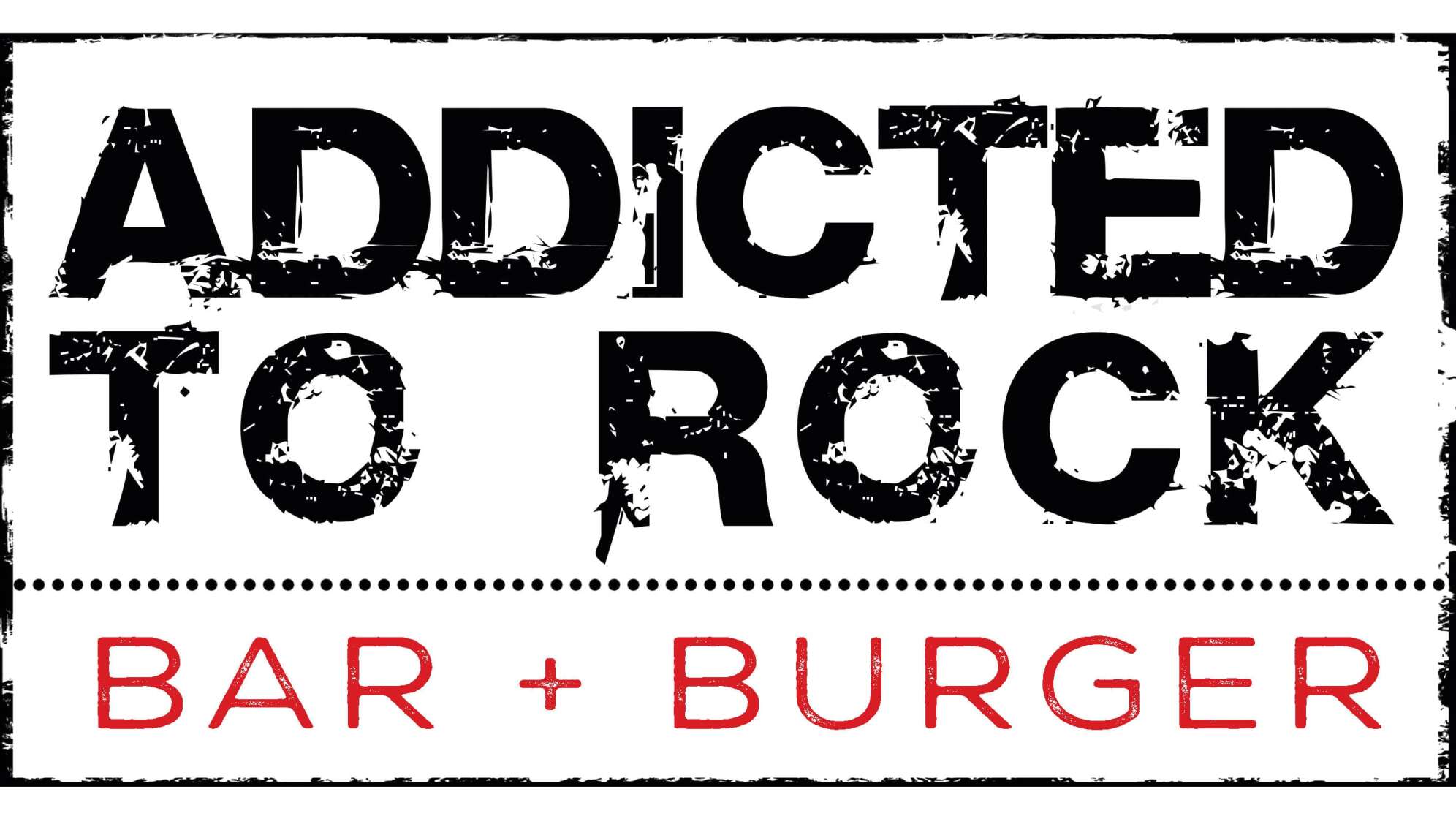 Das Logo von Addicted to Rock Bar & Burger
