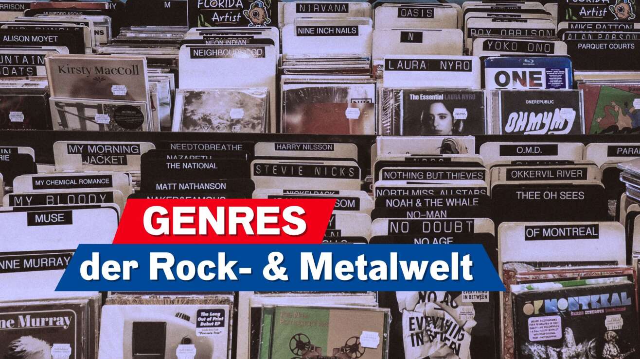 Die verschiedenen Genres der Rock- und Metalwelt