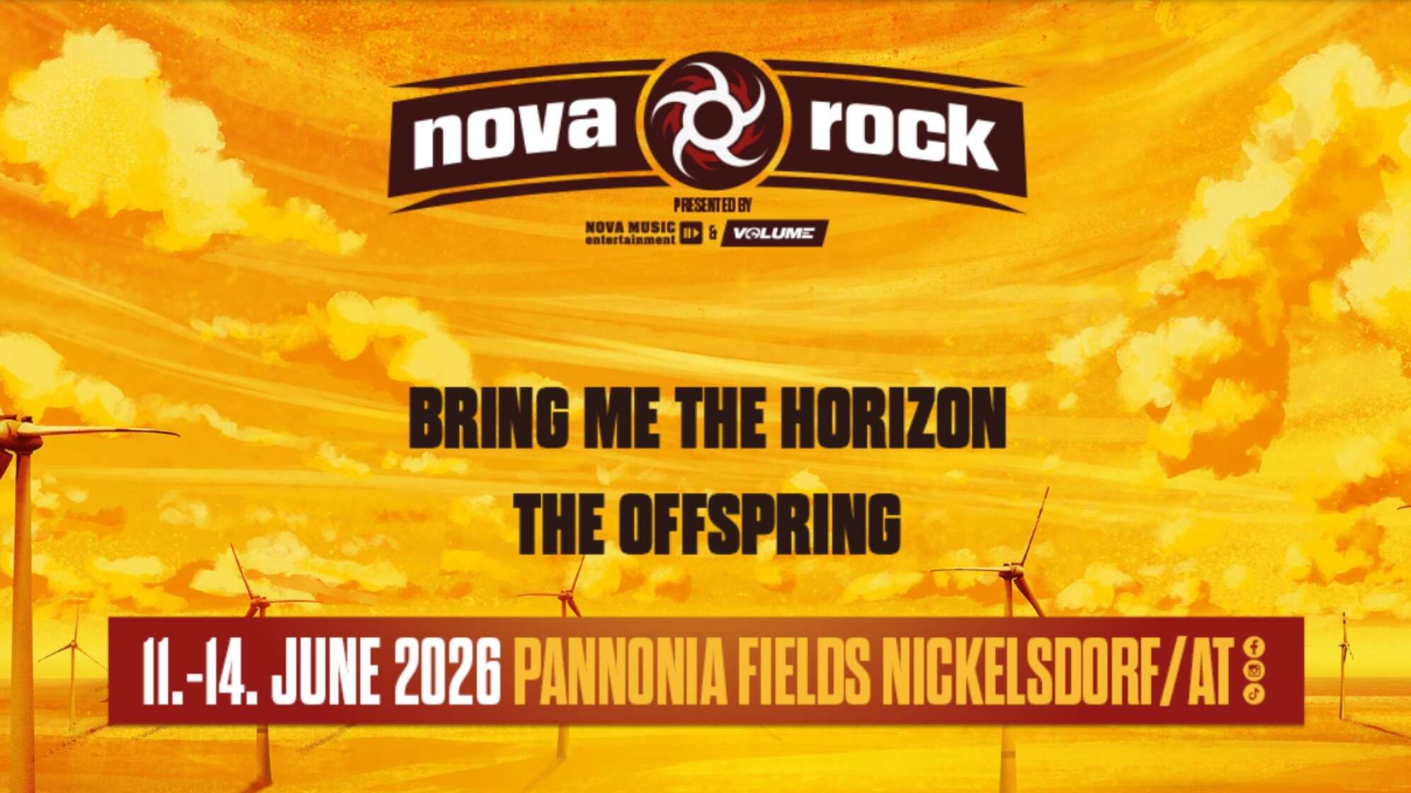 Erste Headliner Stehen Fest Zwei Kracher F r Nova Rock 2026 ROCK Erste Headliner Stehen Fest Zwei Kracher F r Nova Rock 2026 ROCK
