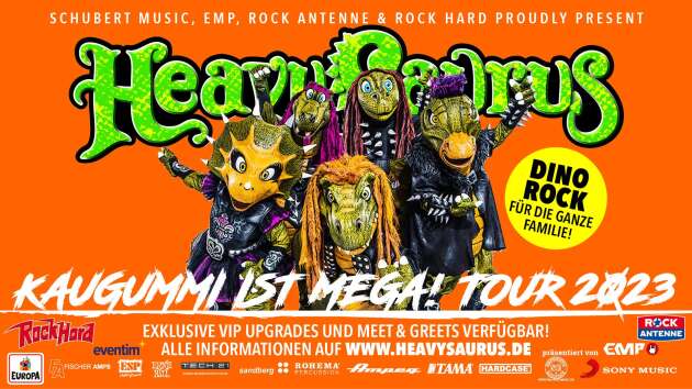 17.12.2023: Heavysaurus live in Wien - präsentiert von ROCK ANTENNE Österreich!