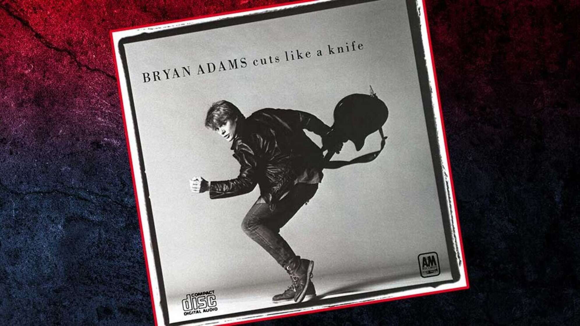 Album-Cover Bryian Adams Cuts like a Knife