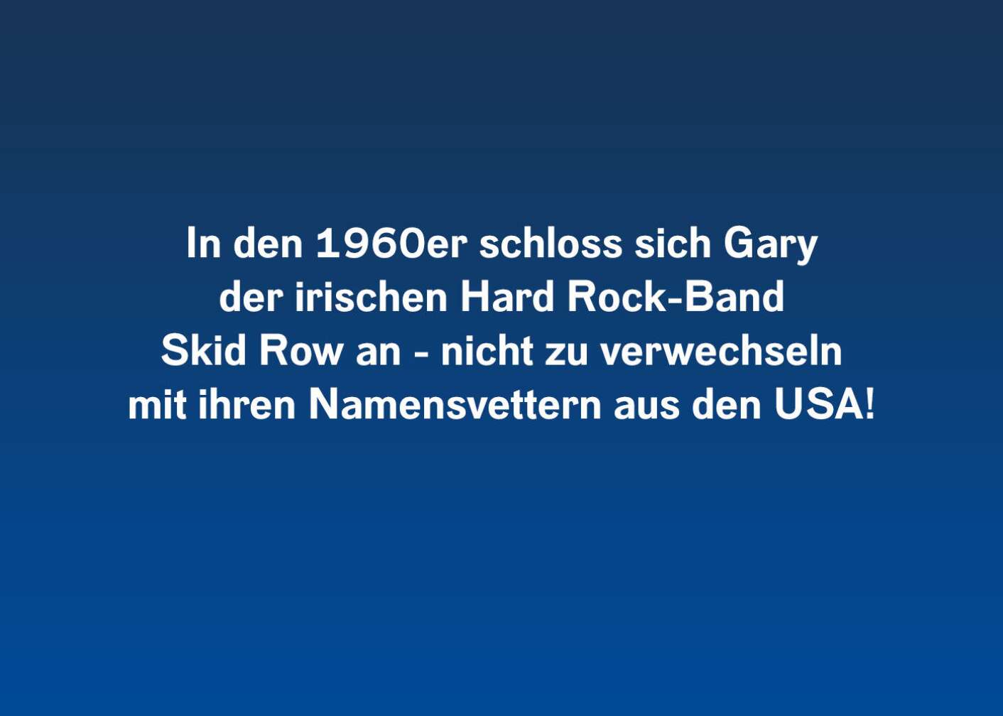 7 Fakten über Gary Moore