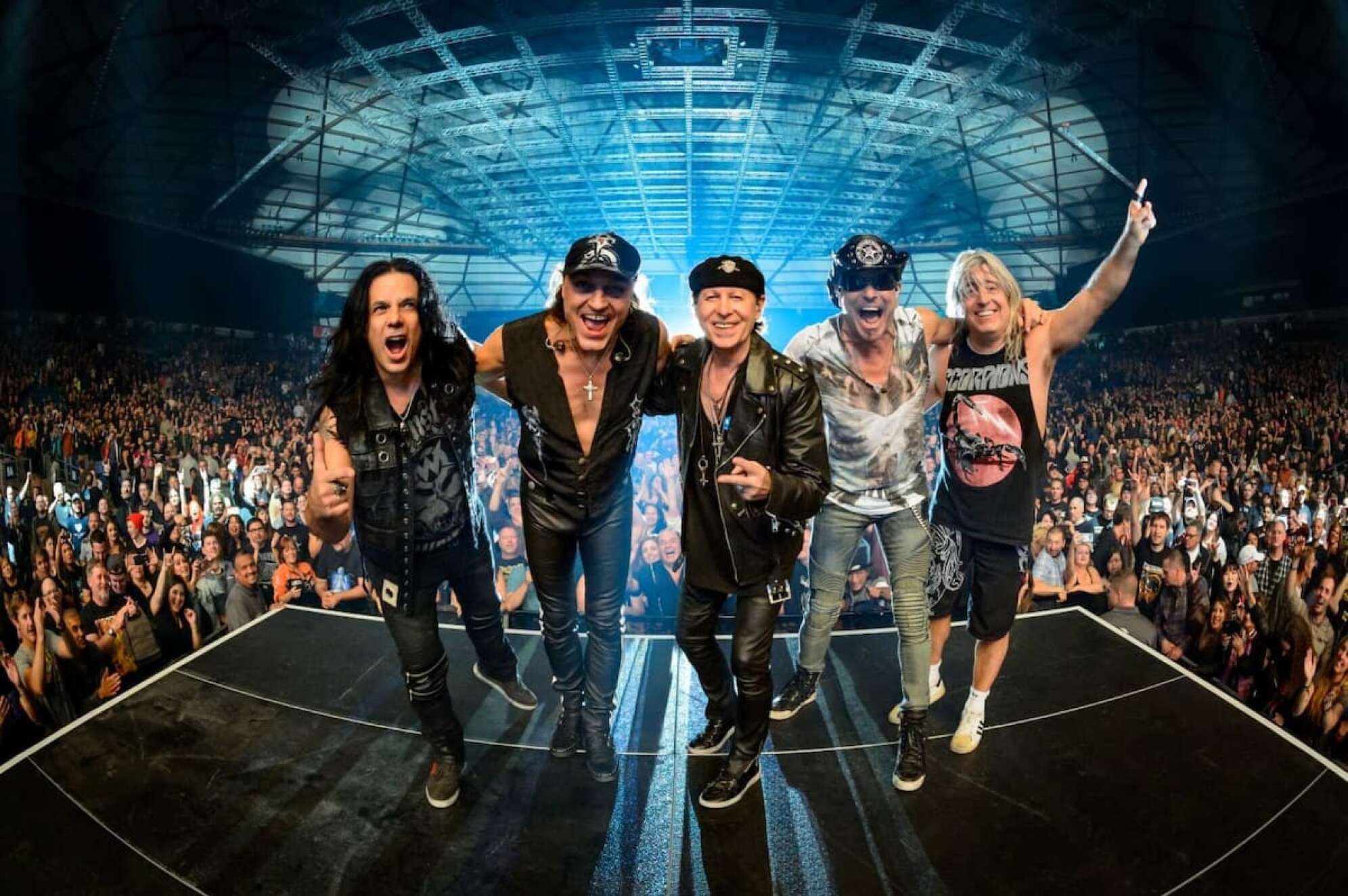 Scorpions auf der Bühne
