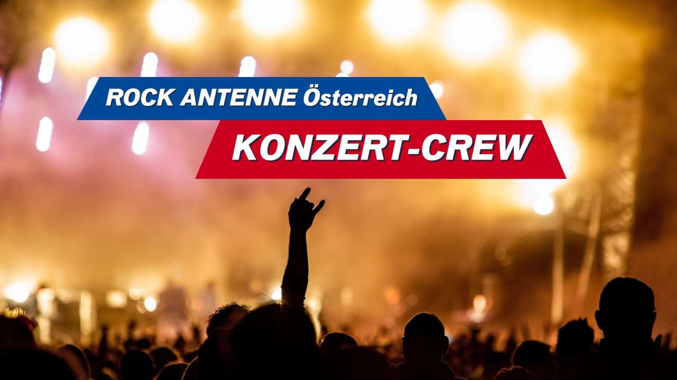 Wir suchen dich für die ROCK ANTENNE Österreich Konzert-Crew!