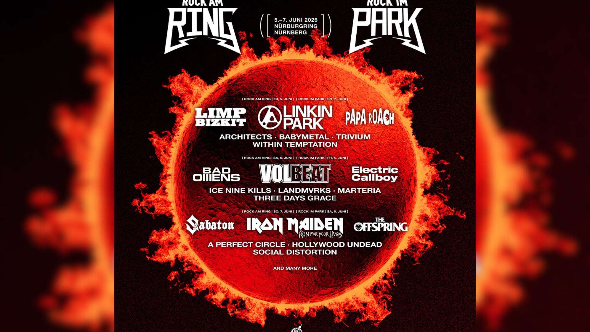 Das Rock im Park Lineup 2026