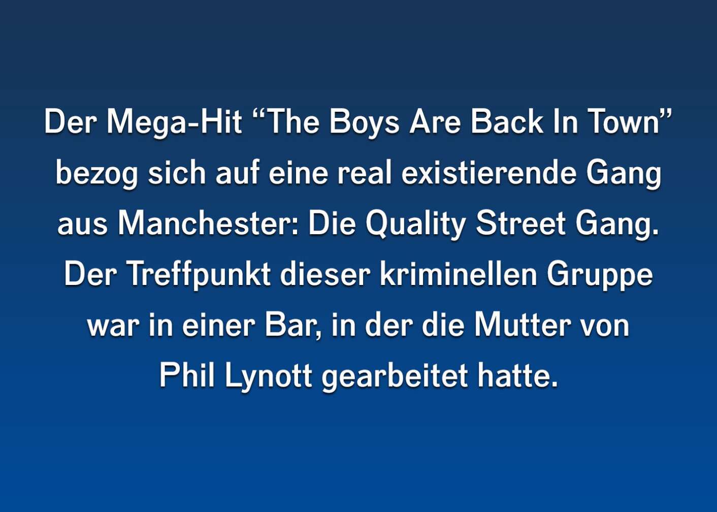 10 Fakten über Phil Lynott