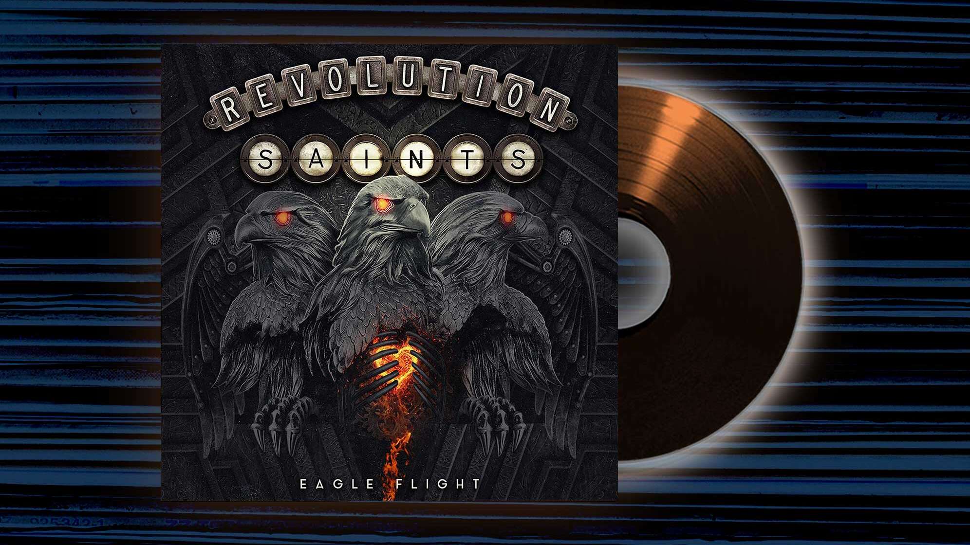 Albumcover von den Revolution Saints: "Eagles Flight"