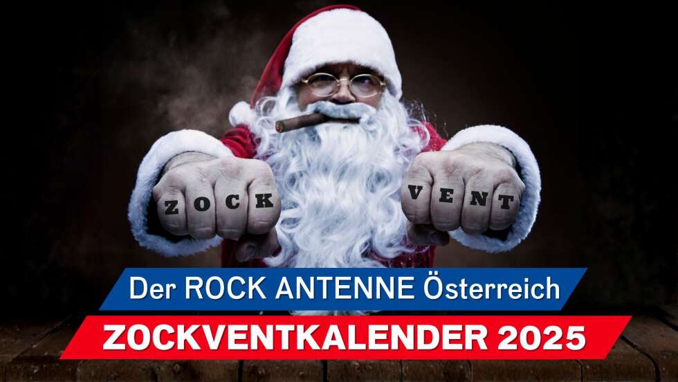 Der ROCK ANTENNE Österreich ZOCKventkalender 2025