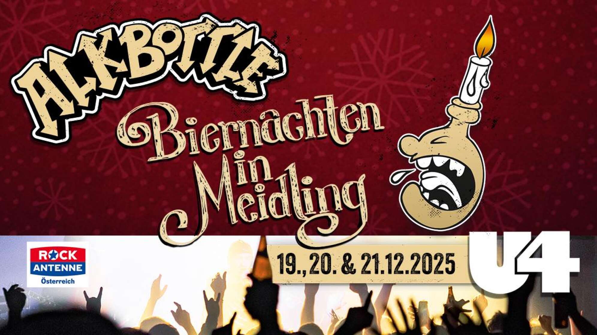 das Plakat zu Biernachten in Meidling 2025