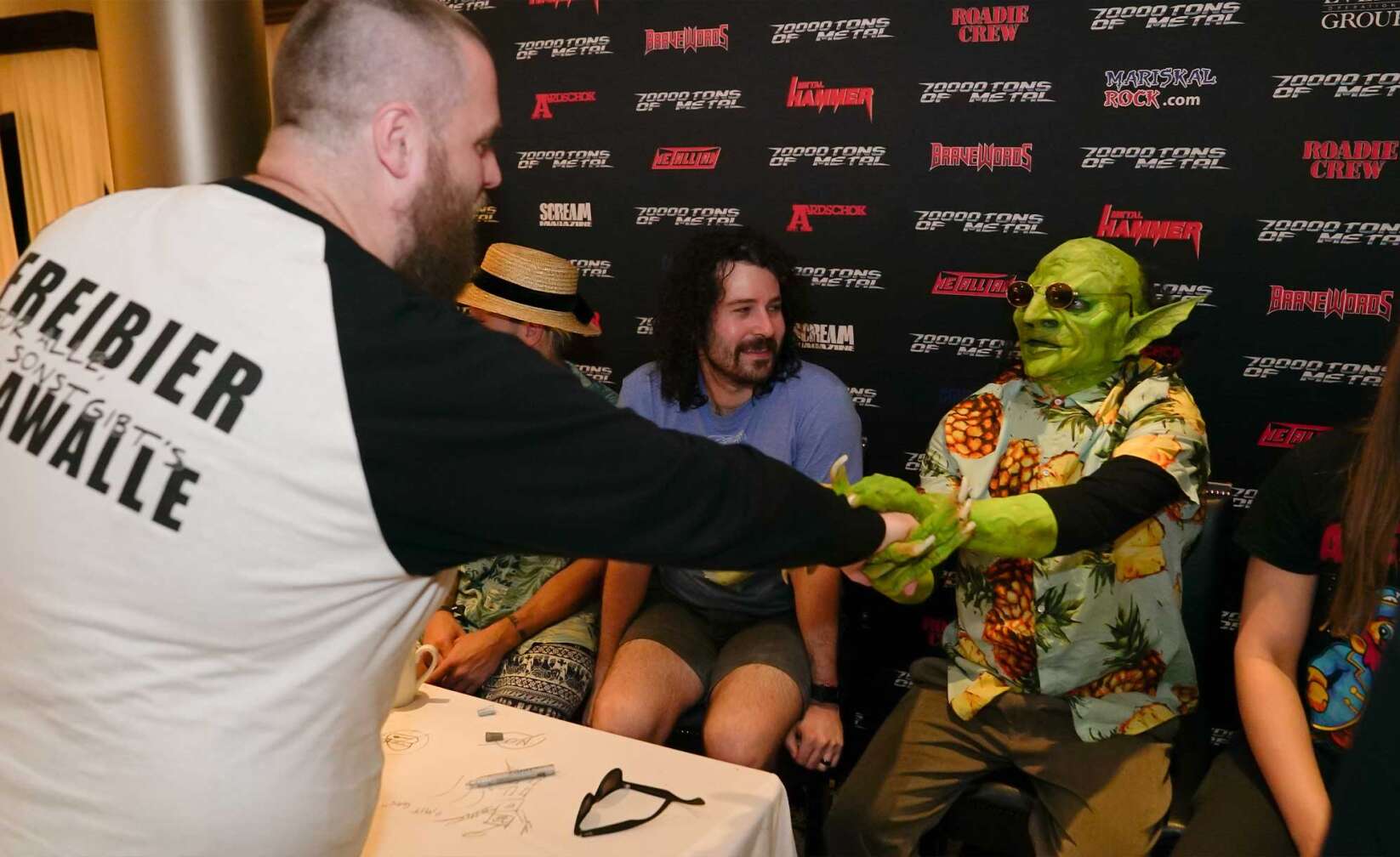 Bilder der 70000 Tons of Metal - Beim Meet & Greet