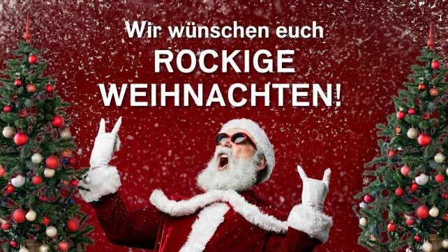 Have a Rockin' X-Mas: Das Programm von Weihnachten bis Silvester auf ROCK ANTENNE Österreich!