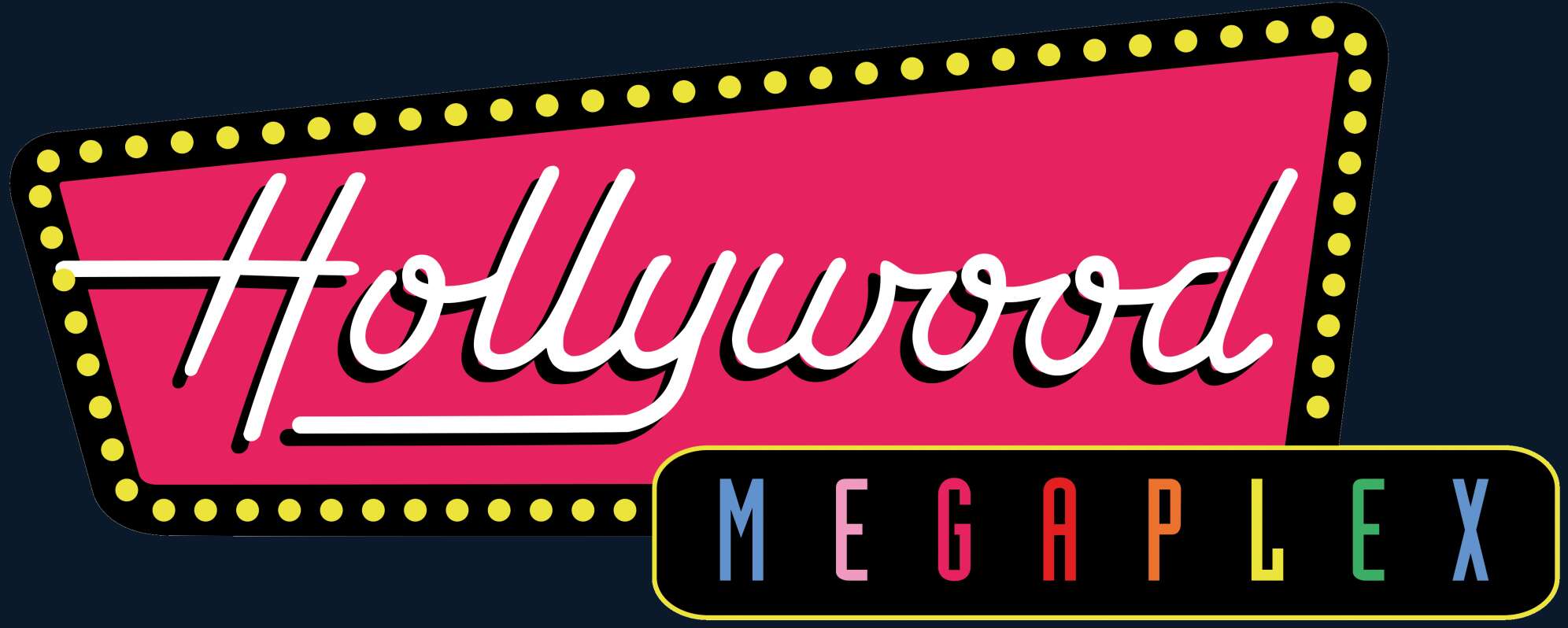 das Logo des Hollywood Megaplex Kinos