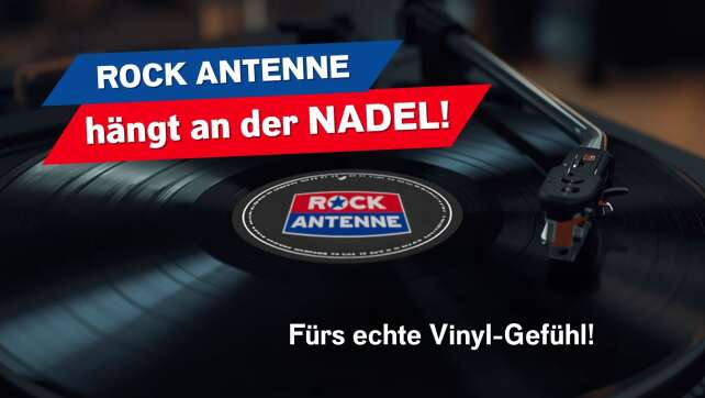 ROCK ANTENNE Österreich hängt an der Nadel – das echte Vinyl-Gefühl im Radio!