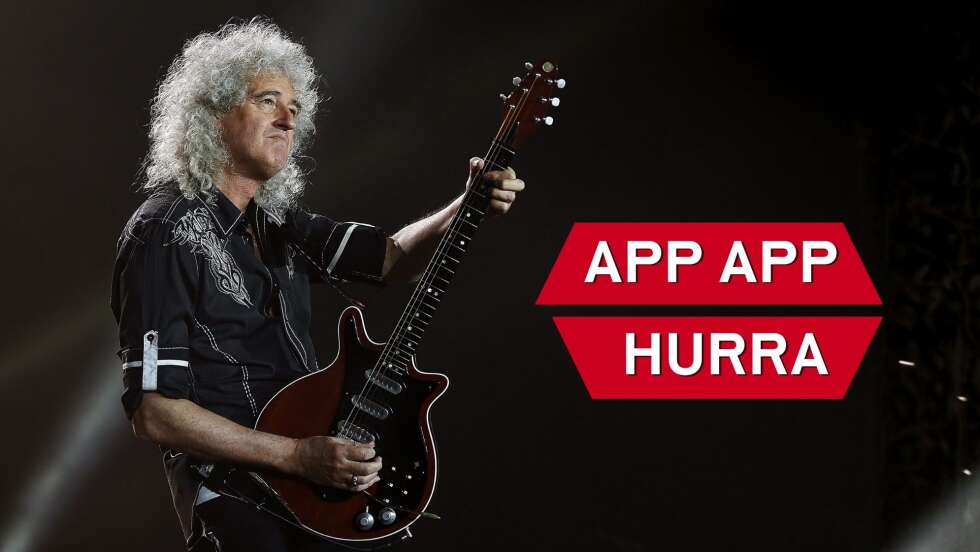 App App Hurra: Mit der ROCK ANTENNE Österreich App exklusive Brian May Gitarre sichern!