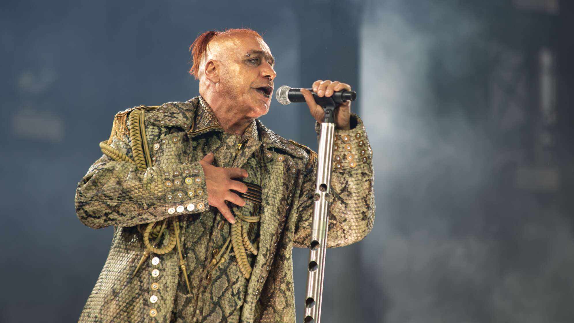 Till Lindemann beim Konzert in München 2019