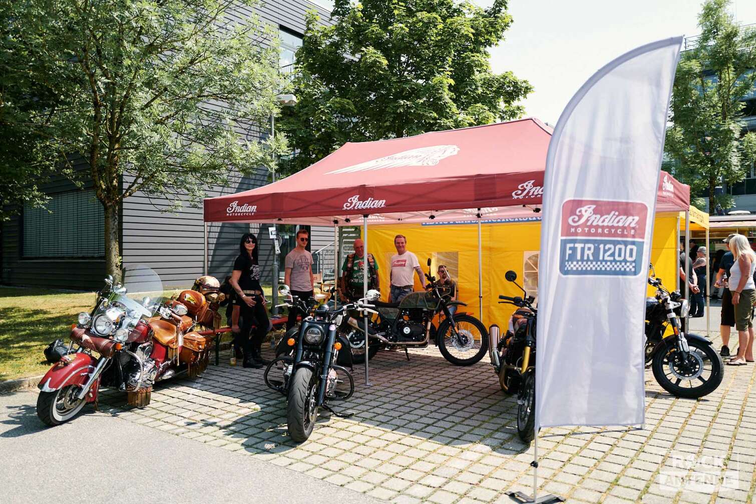 Ein Foto der ROCK ANTENNE Motorradtour 2023