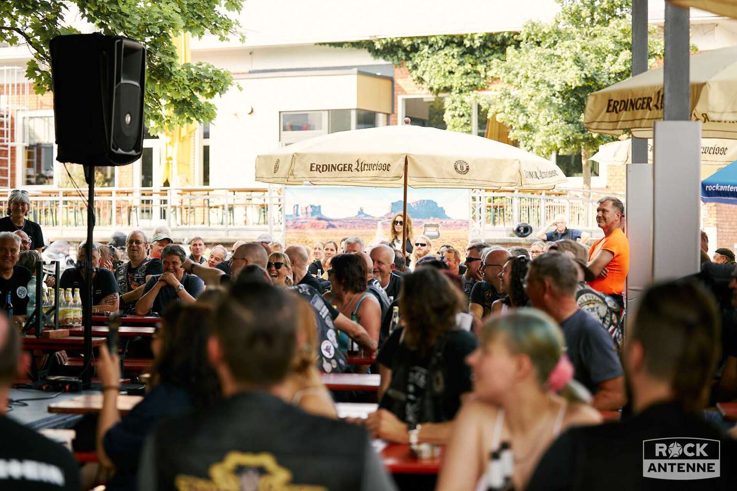 Ein Foto der ROCK ANTENNE Motorradtour 2023