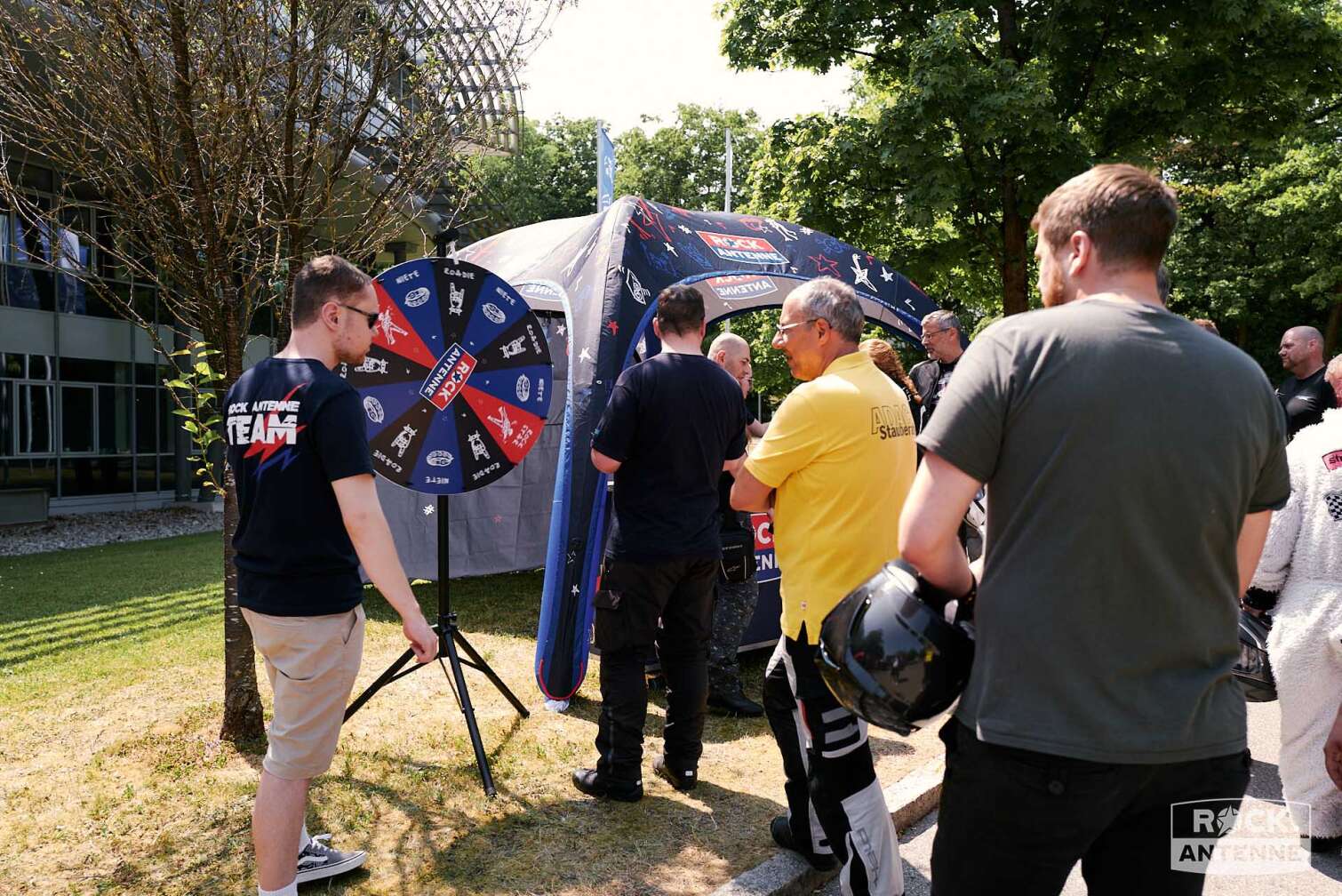 Ein Foto der ROCK ANTENNE Motorradtour 2023