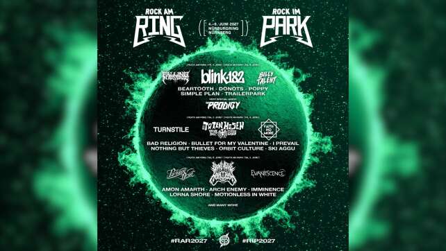 Rock im Park/Rock am Ring: 25 neue Bands für 2027!