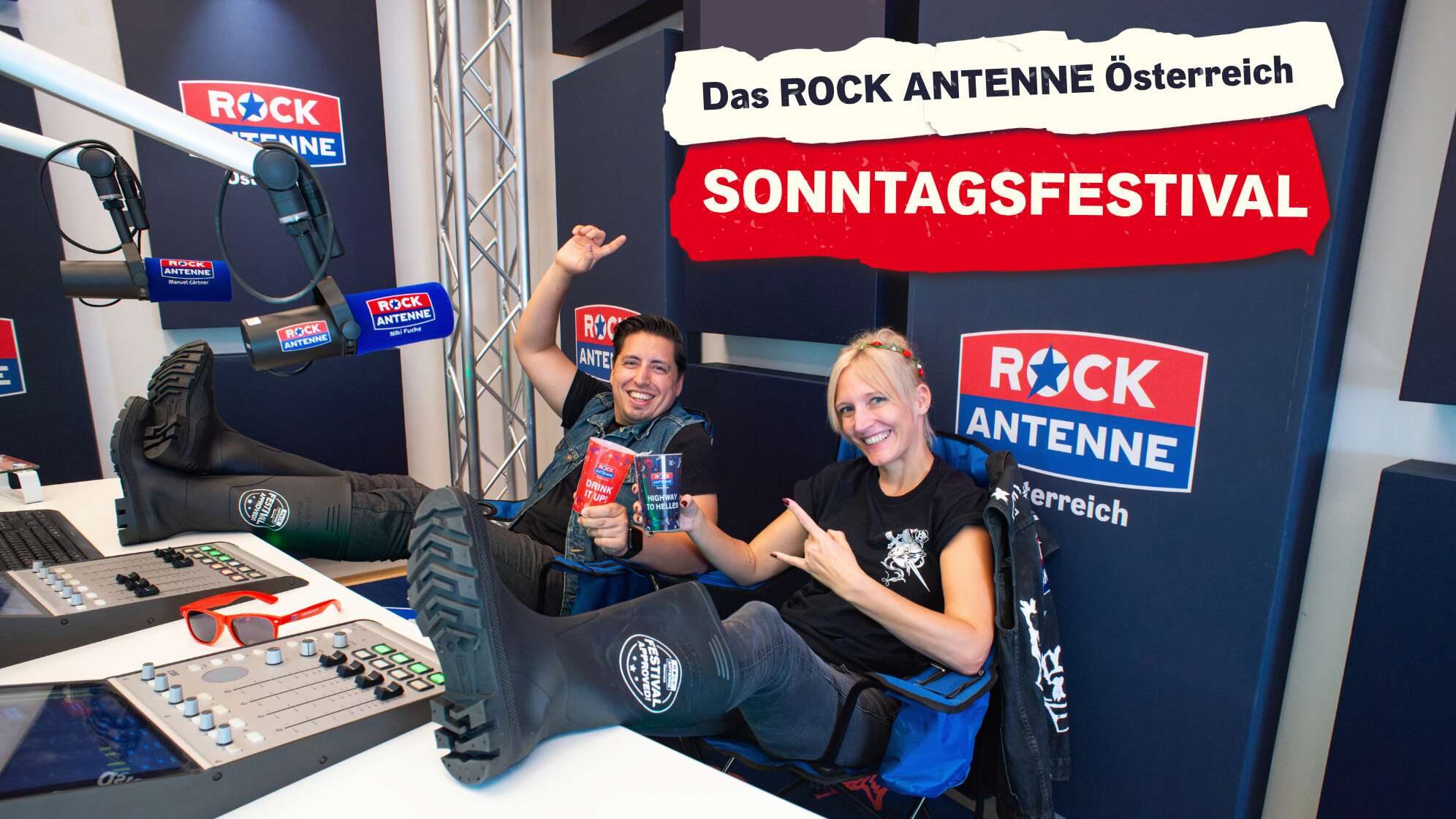 Das ROCK ANTENNE Österreich Sonntagsfestival