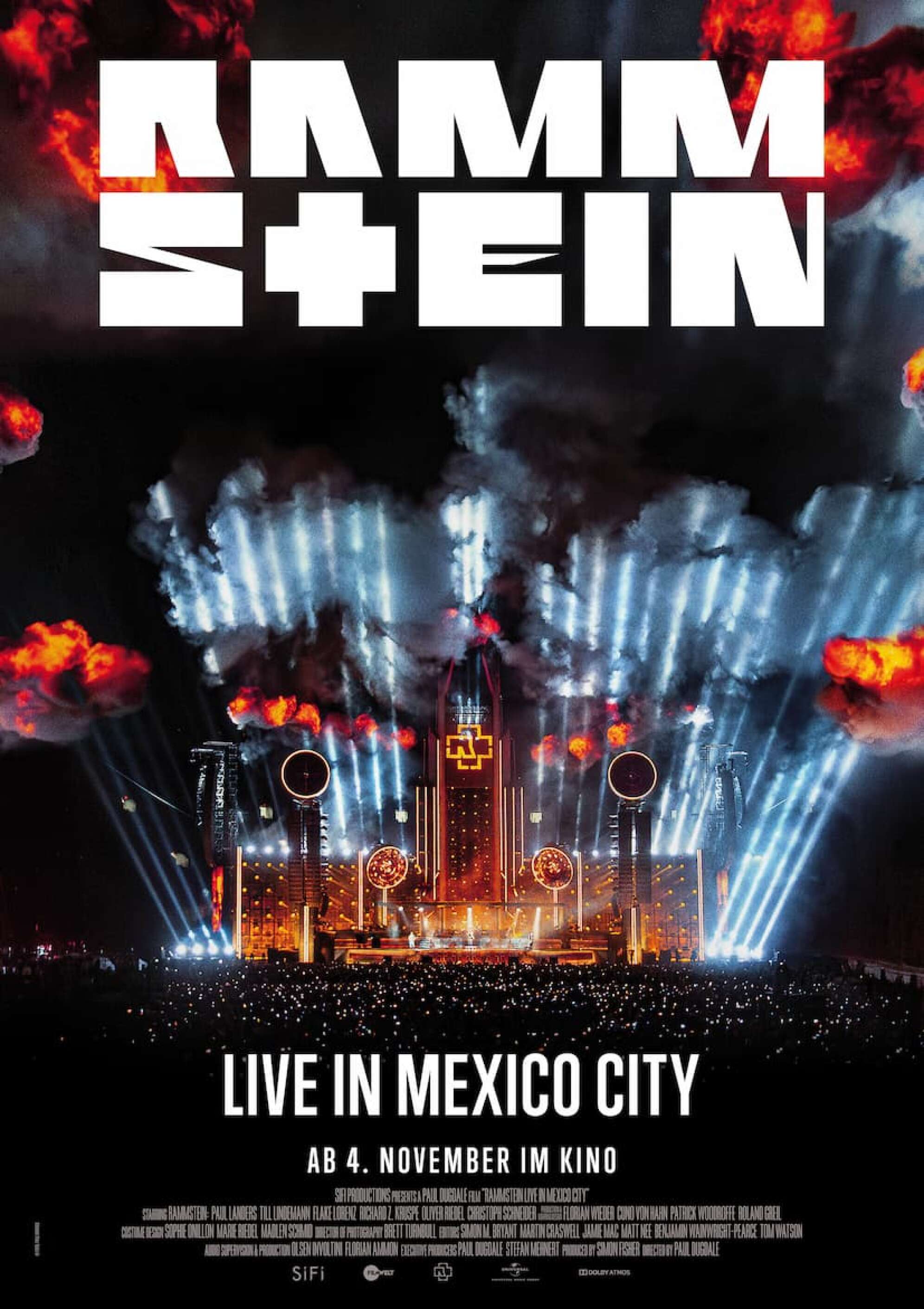 das Kinoplakat zu Rammstein - Live in Mexiko City