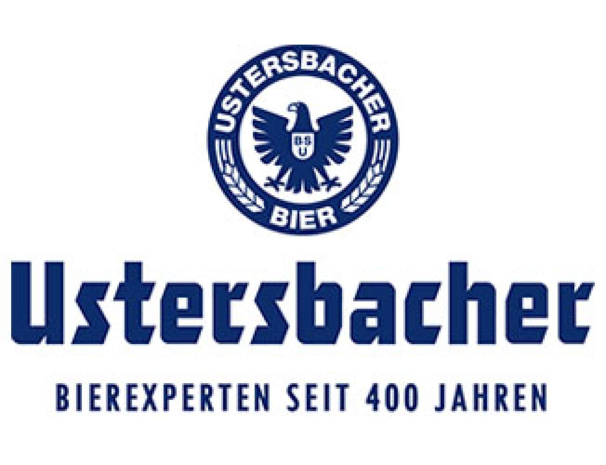 Das Logo der Privatbrauerei Ustersbach