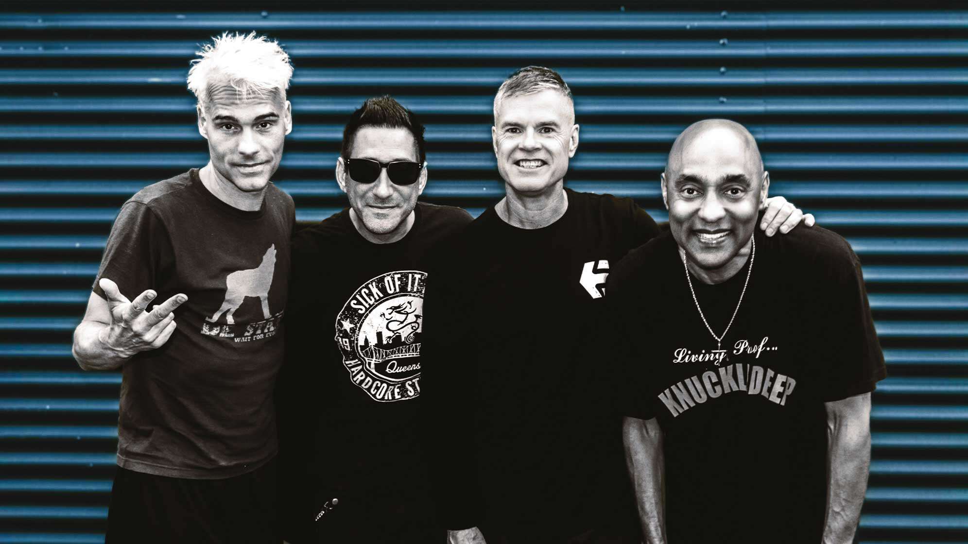 Ein Bandfoto von Dog Eat Dog