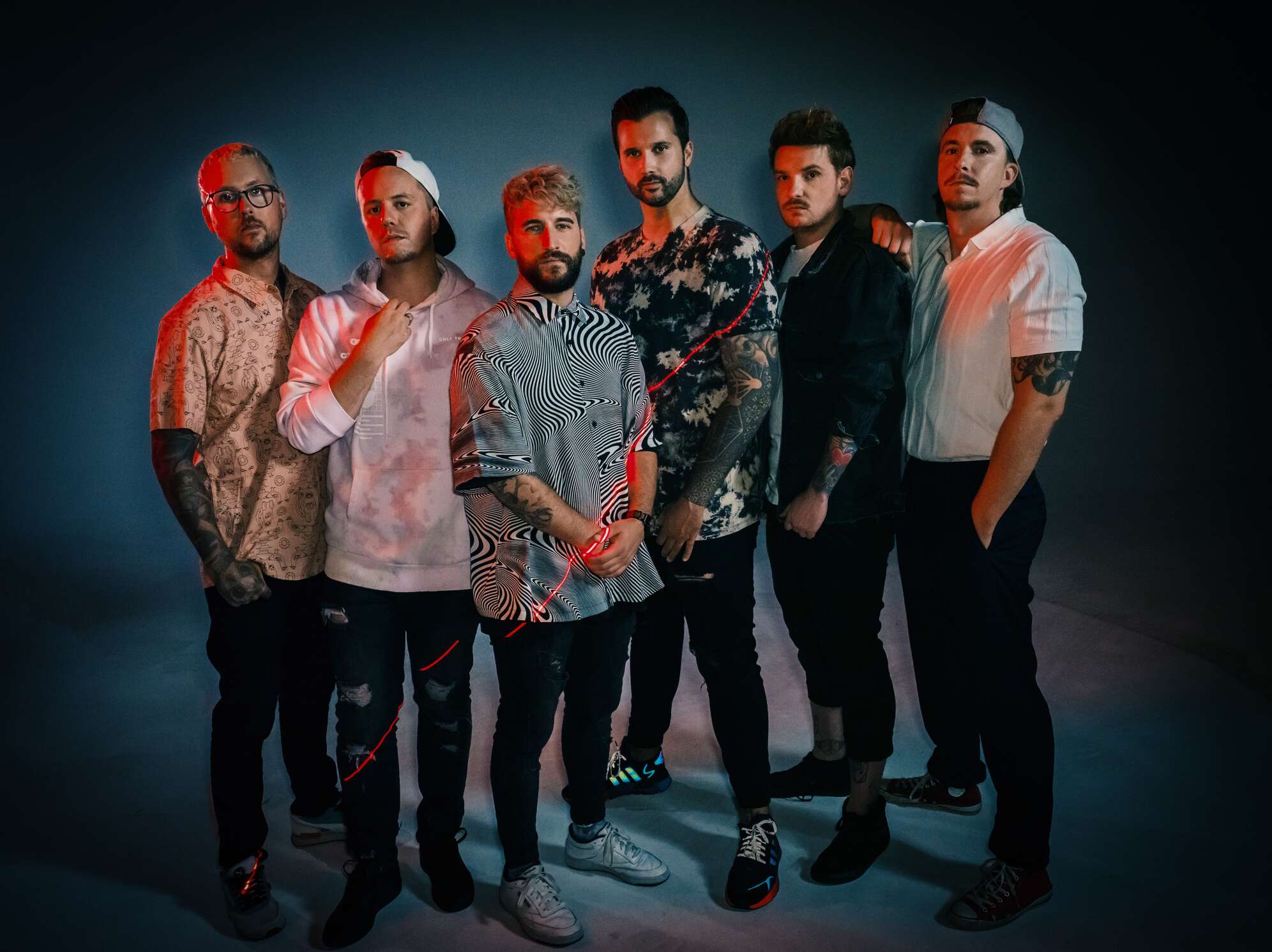 Bandfoto der deutschen Metalcore Band Electric Callboy