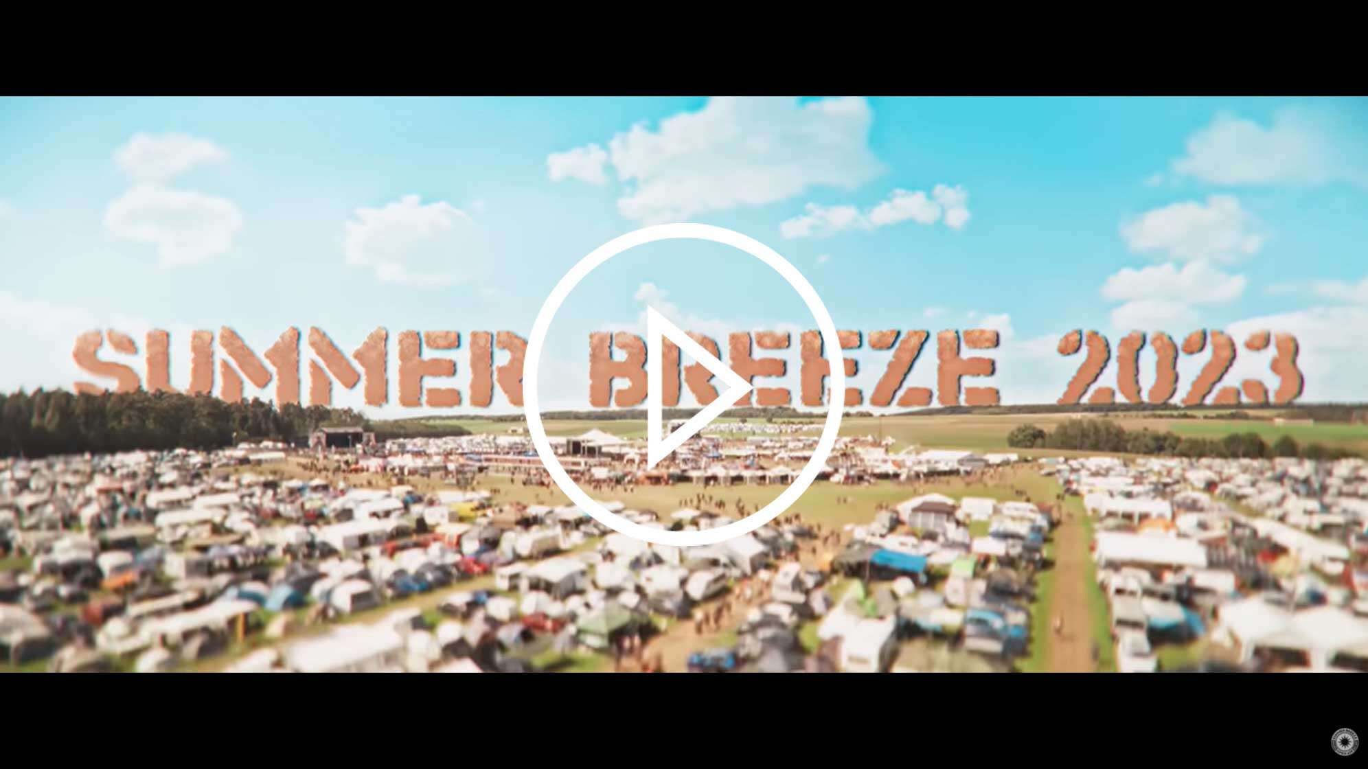Das Summer Breeze Open Air von oben
