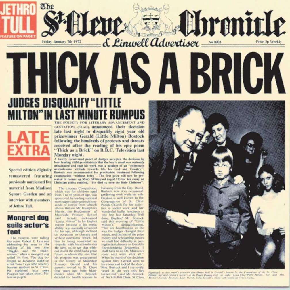 Cover: Jethro Tull - Thick As A Brick