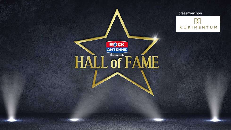 Die ROCK ANTENNE Österreich Hall of Fame: Abstimmen & 10 Gramm Gold sichern!