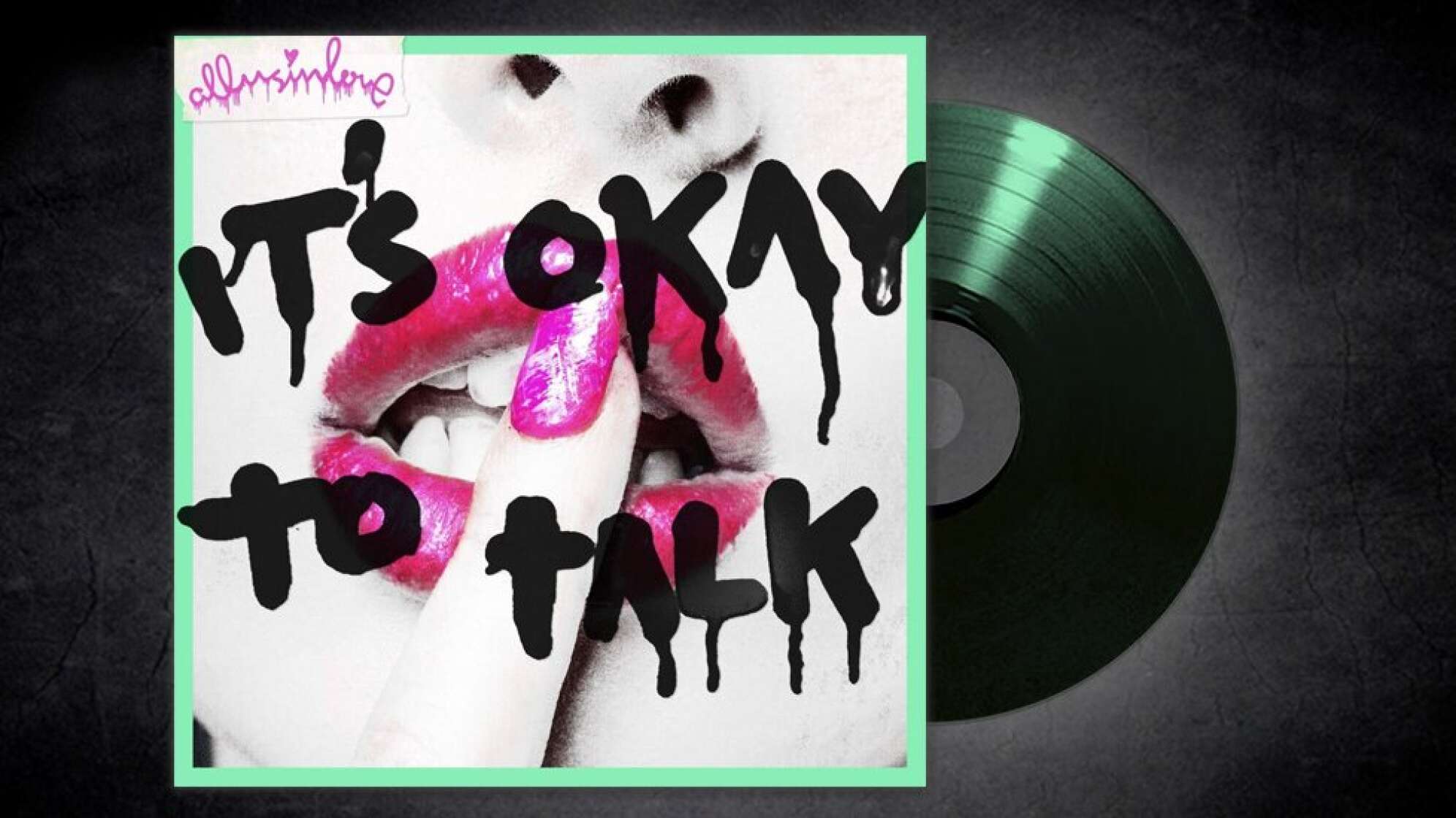 Album-Cover: Allusinlove - It's Okay To Talk