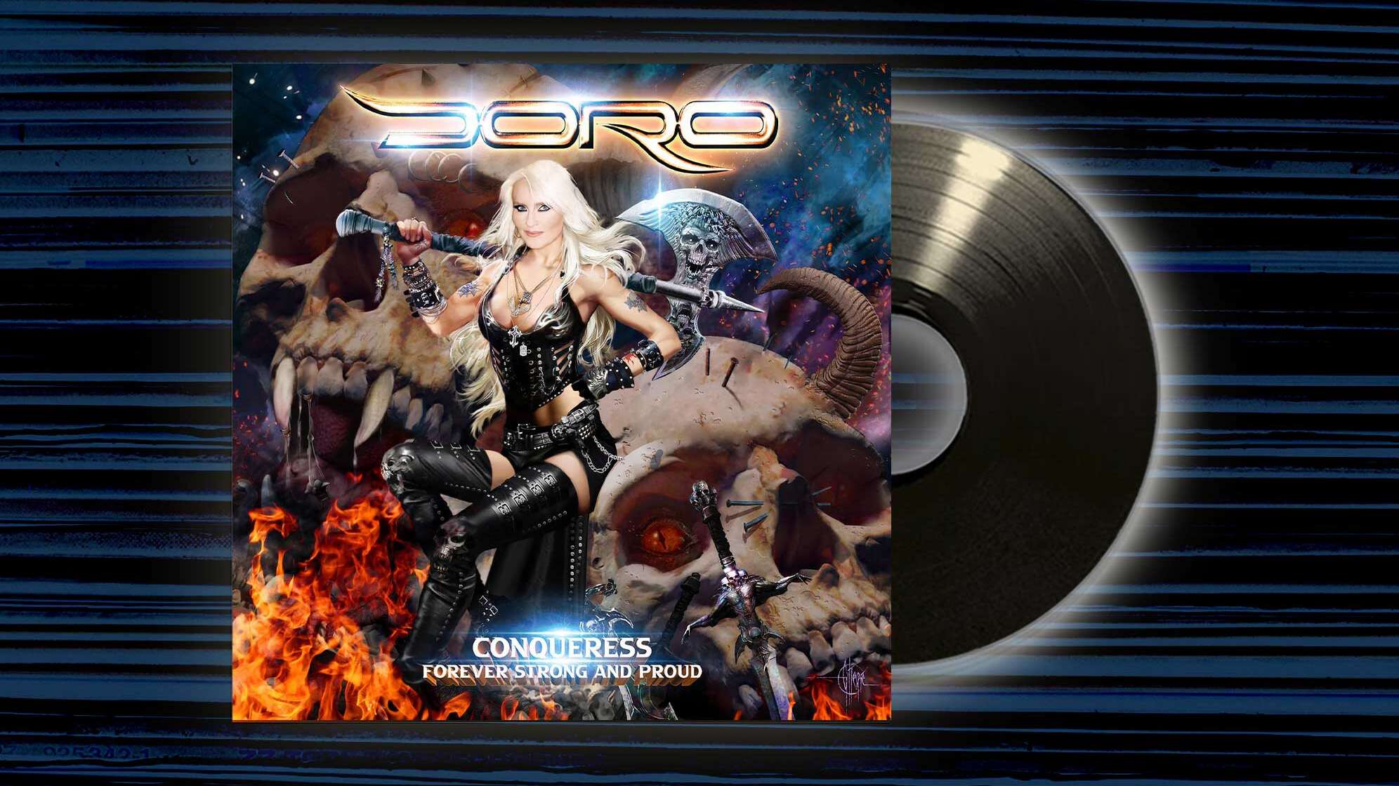 Das Albumcover von Doro "Conqueress - Forever Strong And Proud"