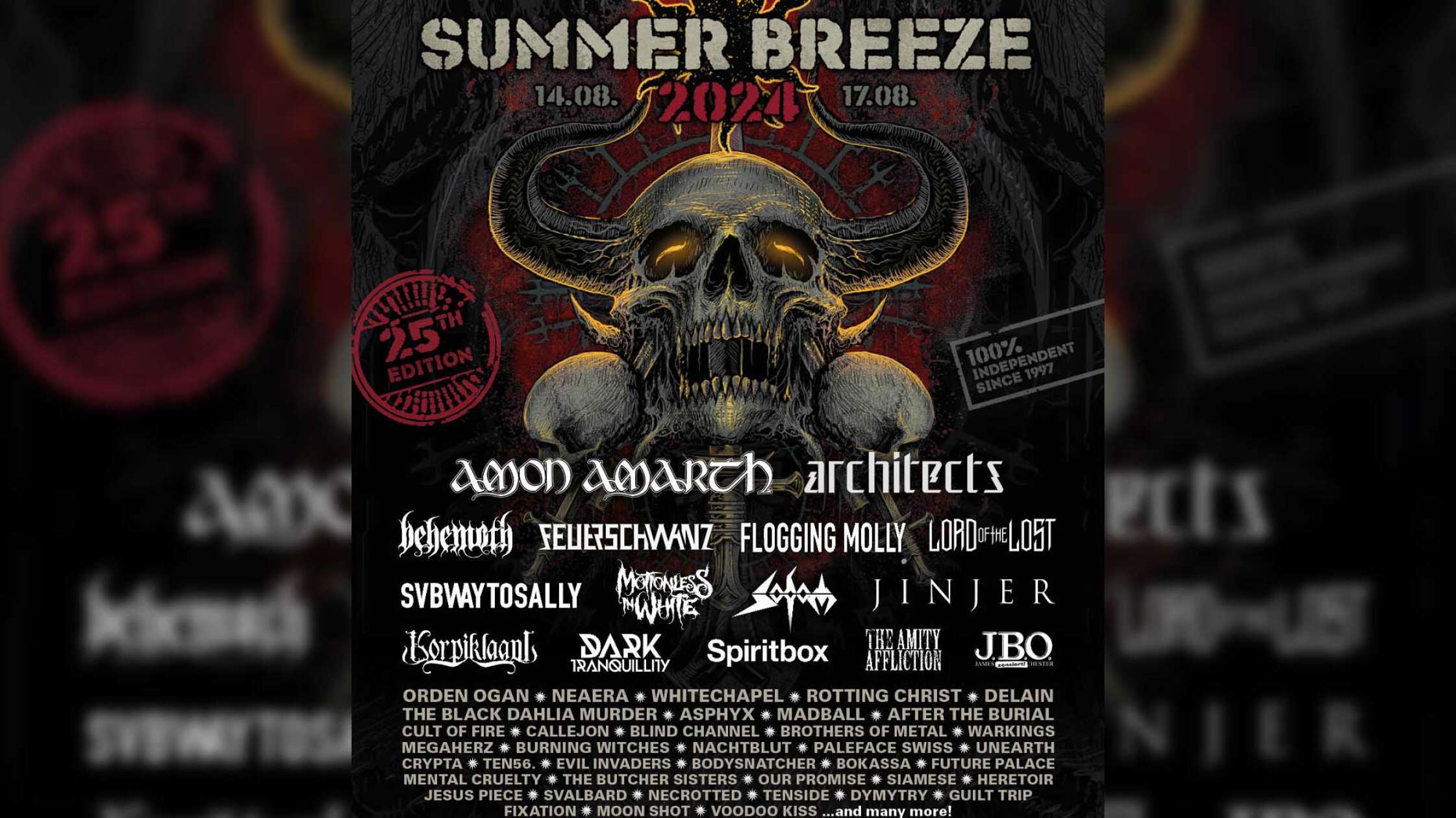 Summer Breeze: Das Lineup 2024 