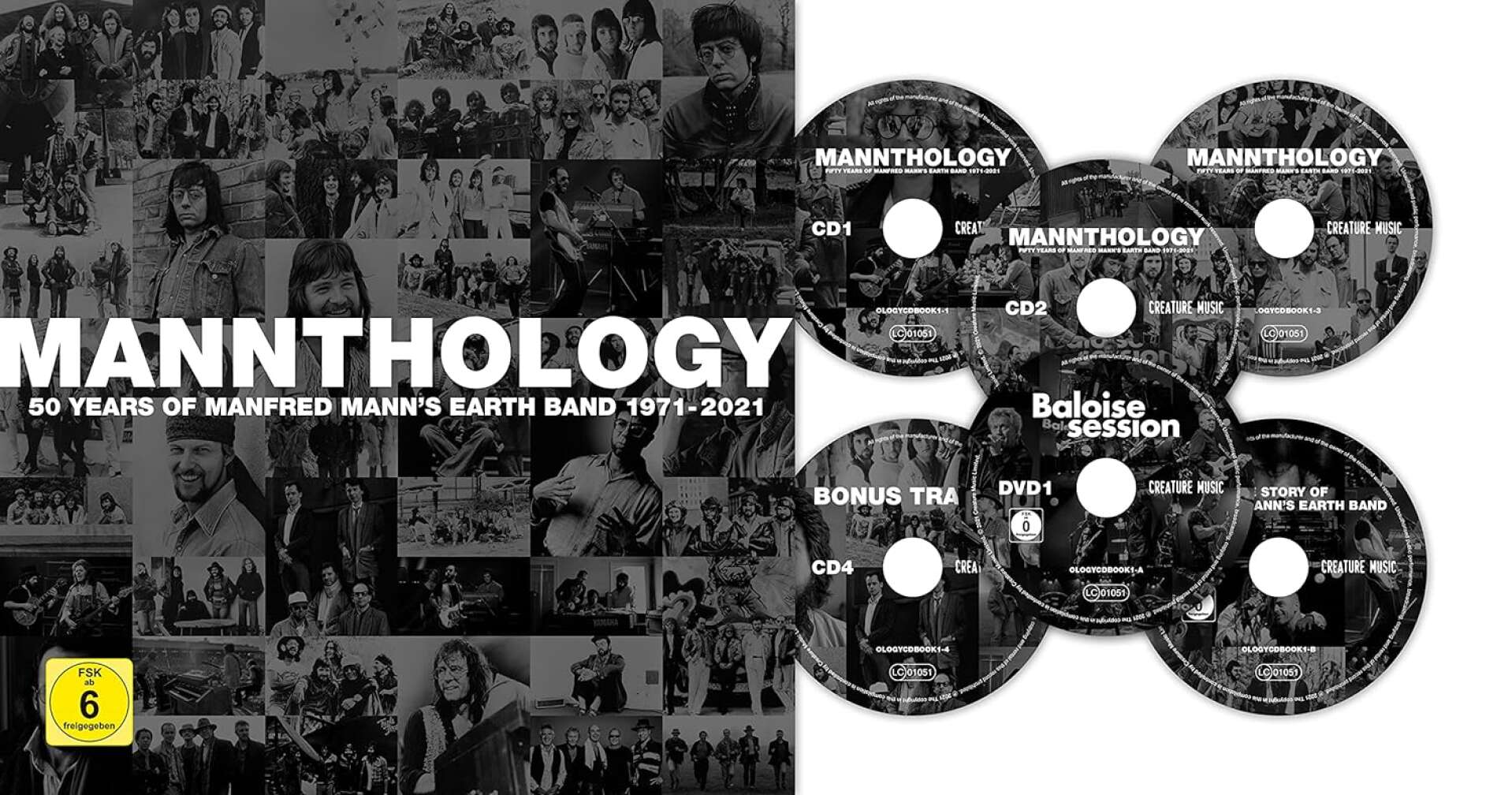 Manfred Mann's Earth Band Vinyl zu Mannthology