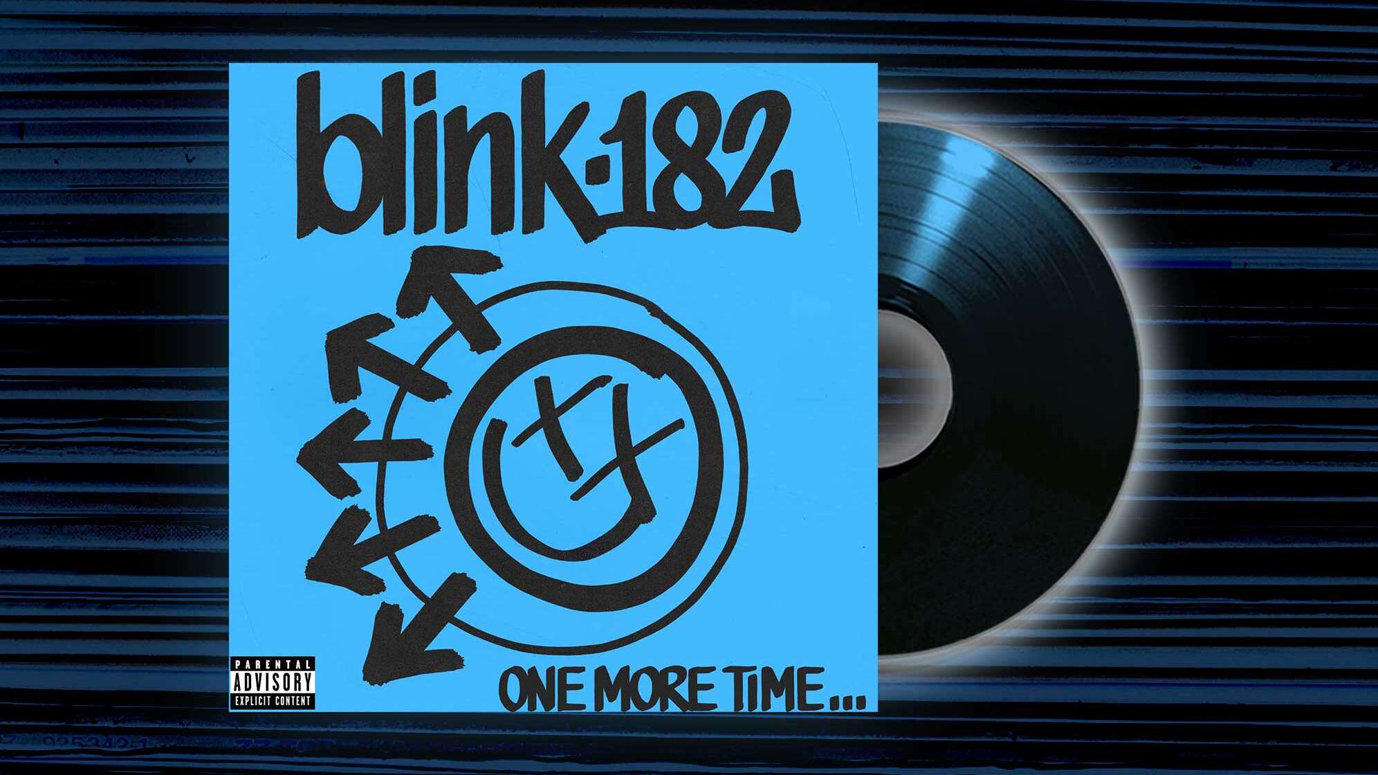 Das Albumcover von blink-182 zu One More Time