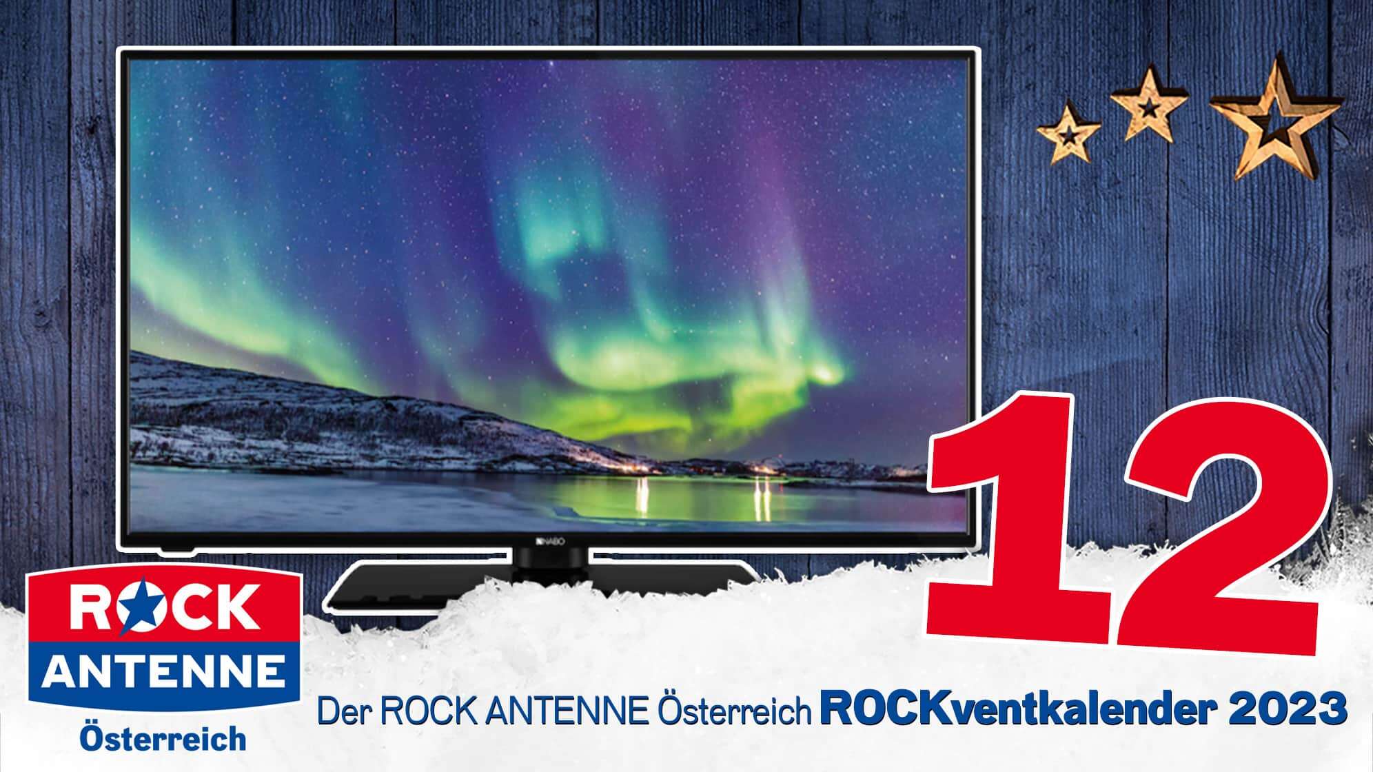 ROCK ANTENNE Österreich Rockventkalender Türchen 12: Ein SmartTV von NABO