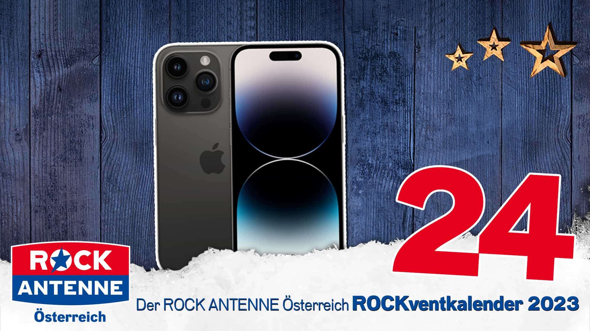 ROCK ANTENNE Österreich ROCKventskalender Türchen 24: iPhone 14 plus