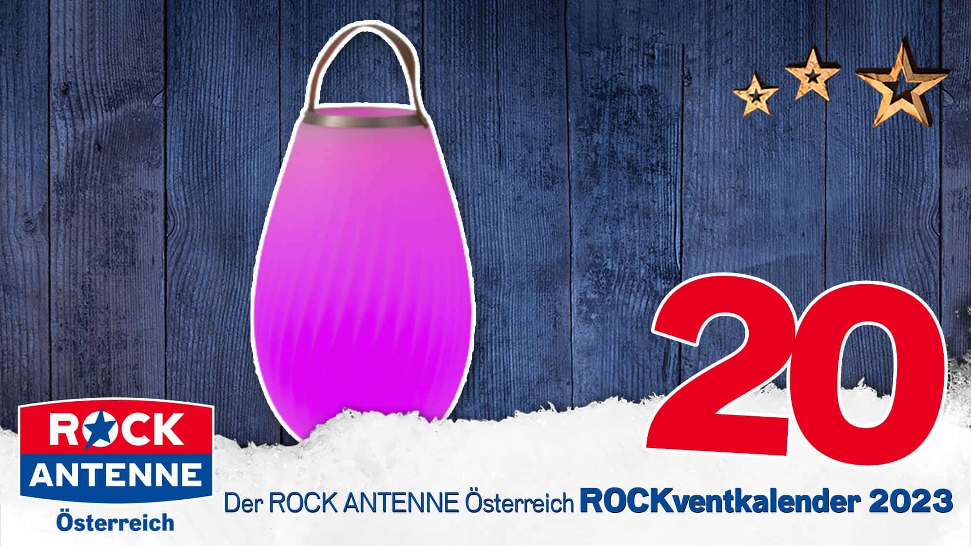 ROCK ANTENNE Österreich ROCKventskalender Türchen 20: NABO EMOTION ONE Sound & Lifestyle Wireless Audio Lautsprecher