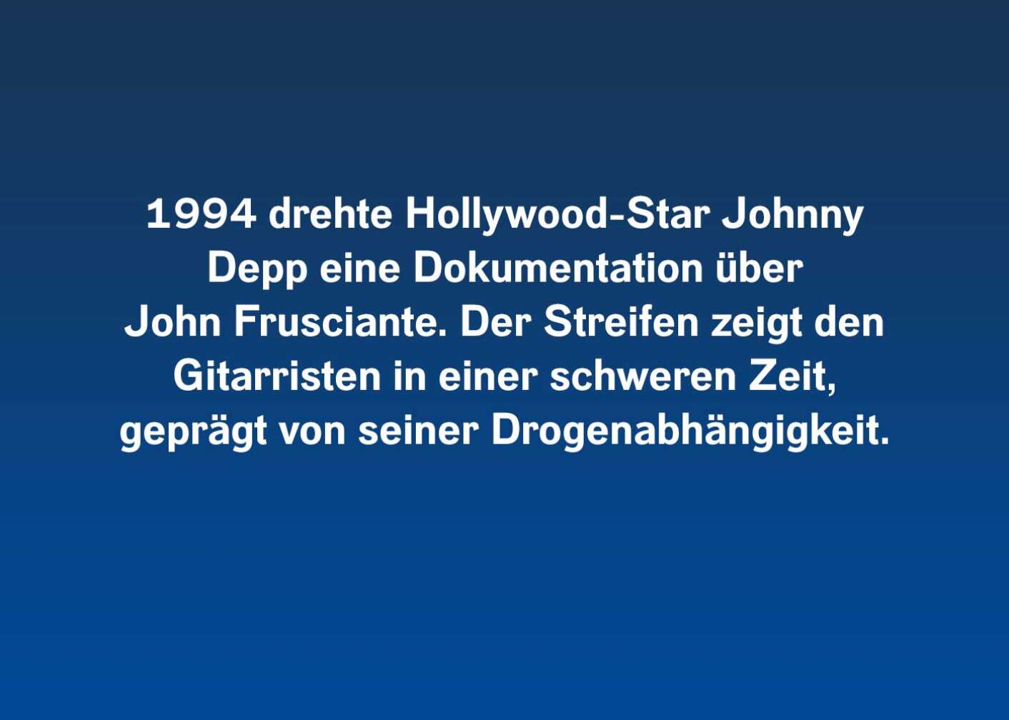 Geschichten über John Frusciante