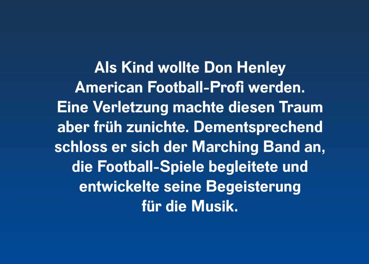 10 Fakten über Don Henley (als Kind)
