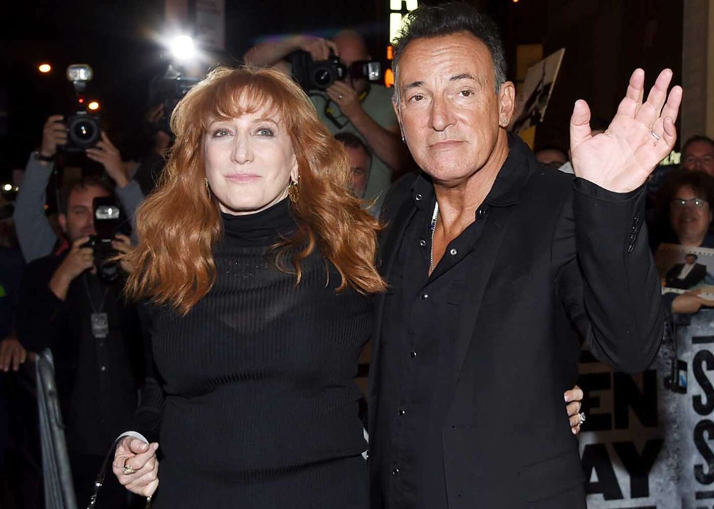 Bruce Springsteen und seine Frau
