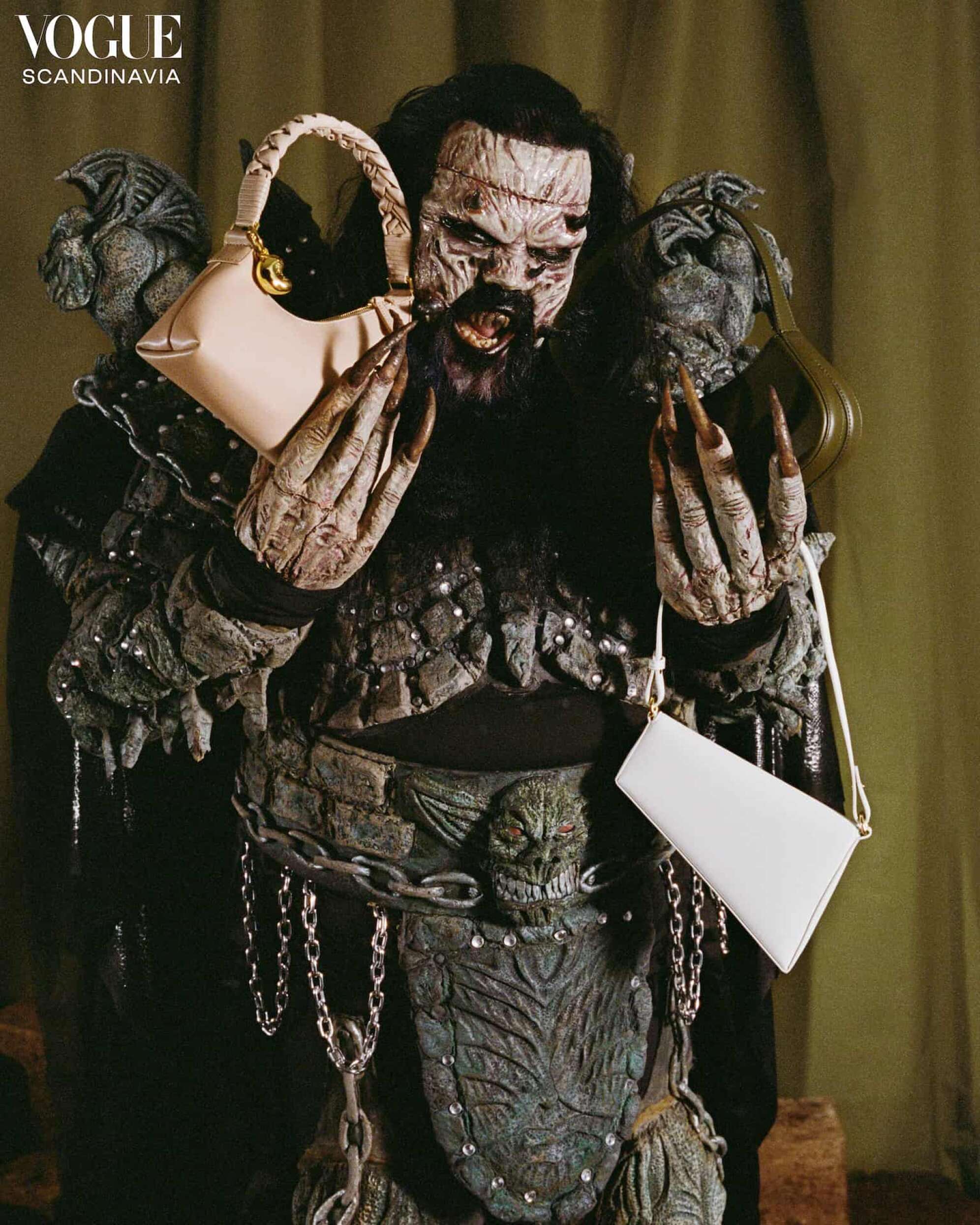 Foto von der Schockrock Band Lordi aus der Vogue Scandinavia