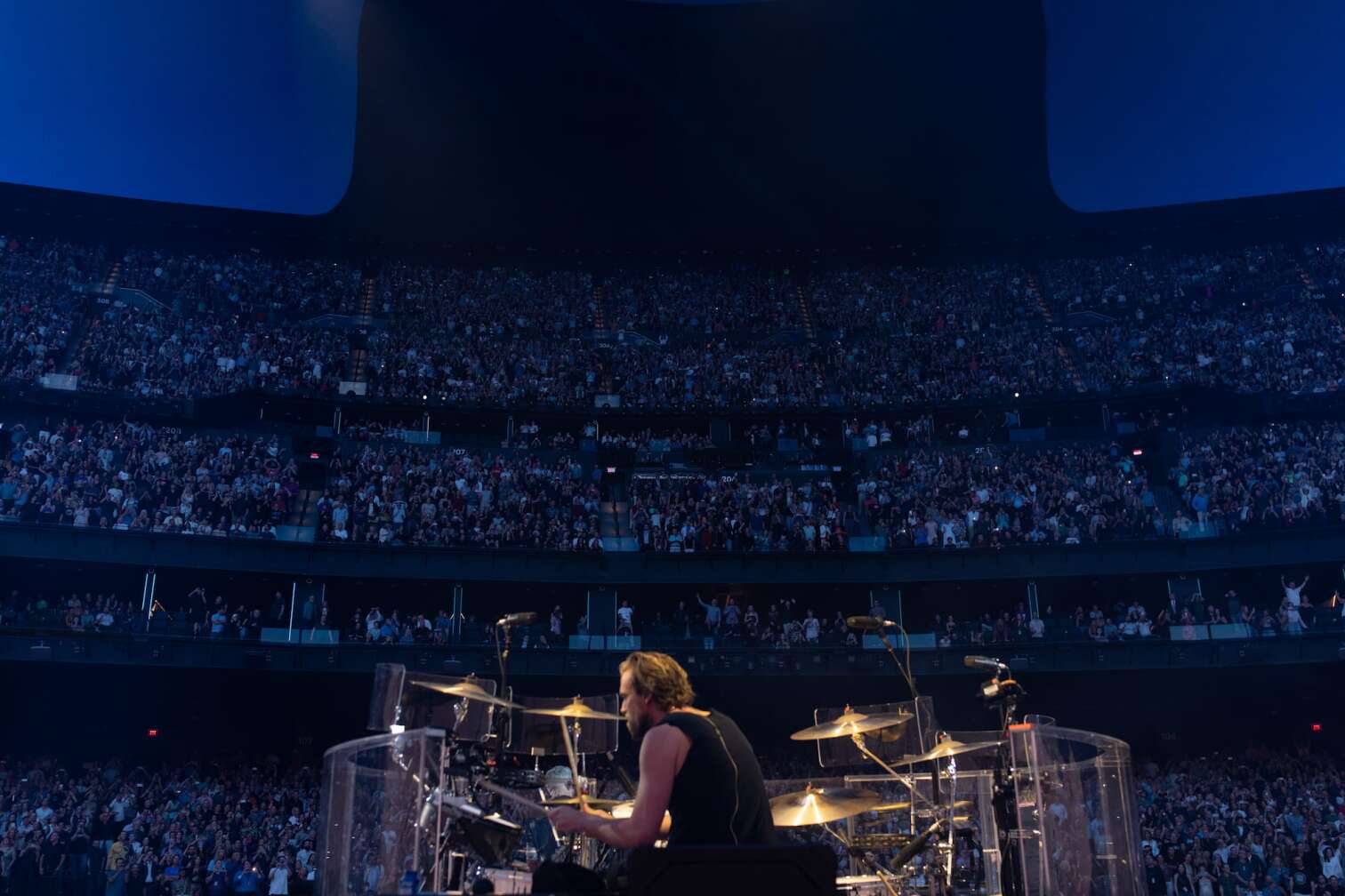 Foto des Konzerts von U2 live at The Sphere in Las Vegas
