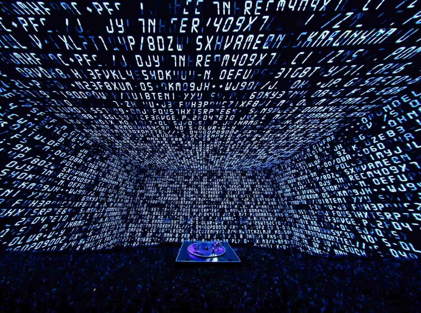 Foto des Konzerts von U2 live at The Sphere in Las Vegas