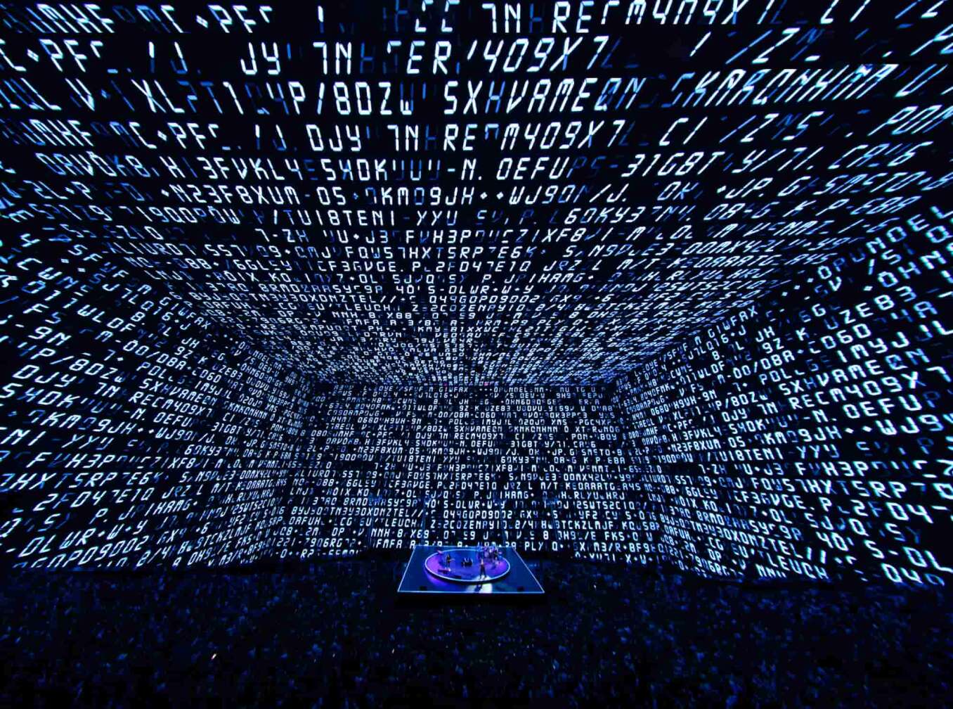 Foto des Konzerts von U2 live at The Sphere in Las Vegas