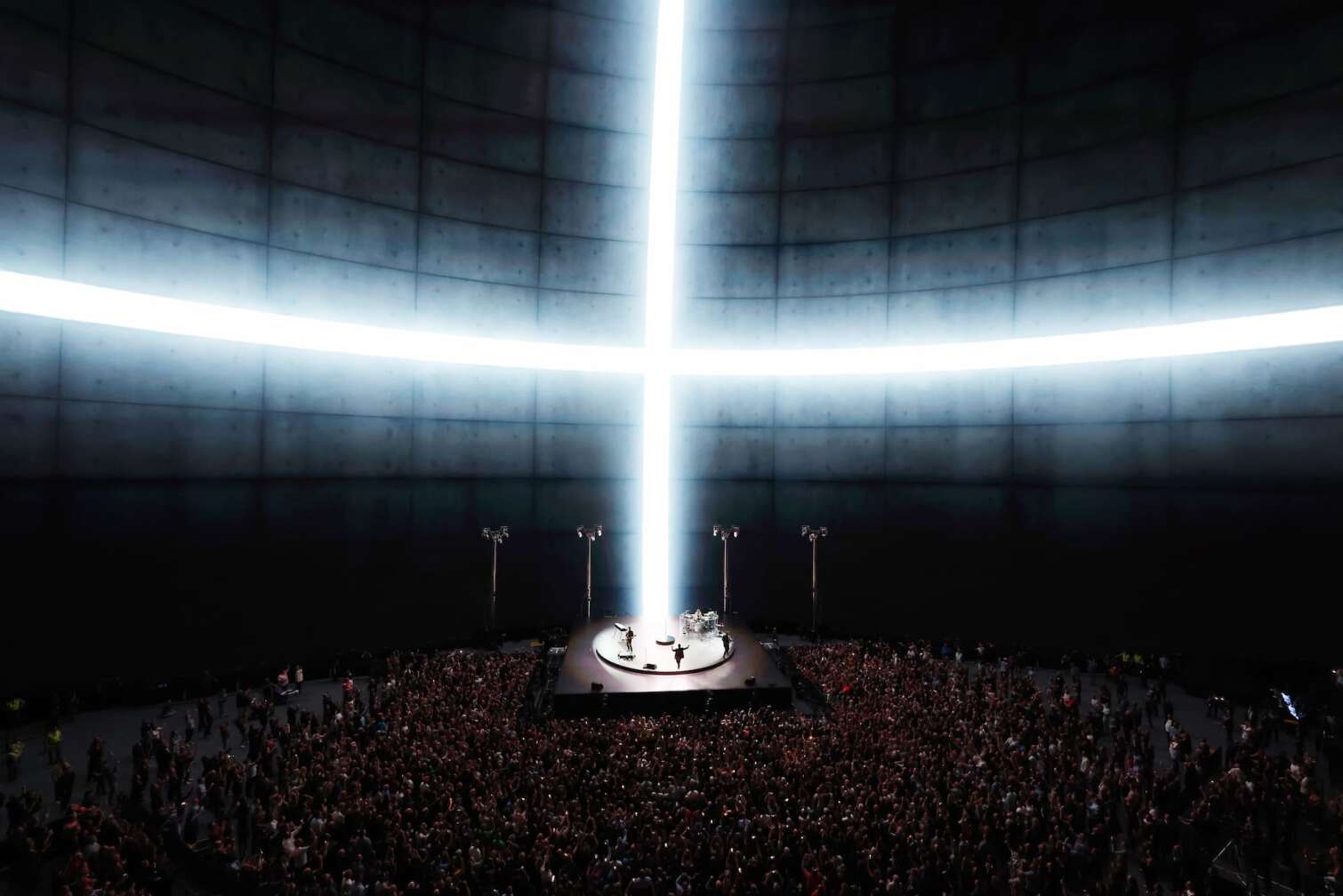 Foto des Konzerts von U2 live at The Sphere in Las Vegas